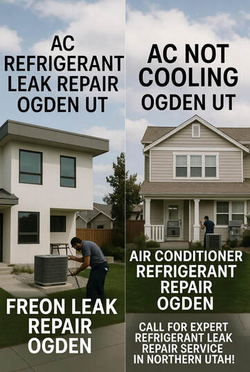 AC Refrigerant Leak Repair — Ogden HVAC, Ogden UT